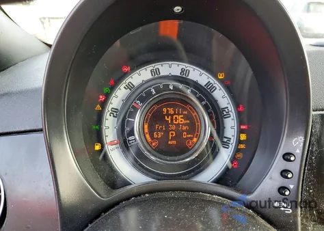 2013 Fiat 500 Lounge from USA, damaged, VIN 3C3CFFER4DT707556